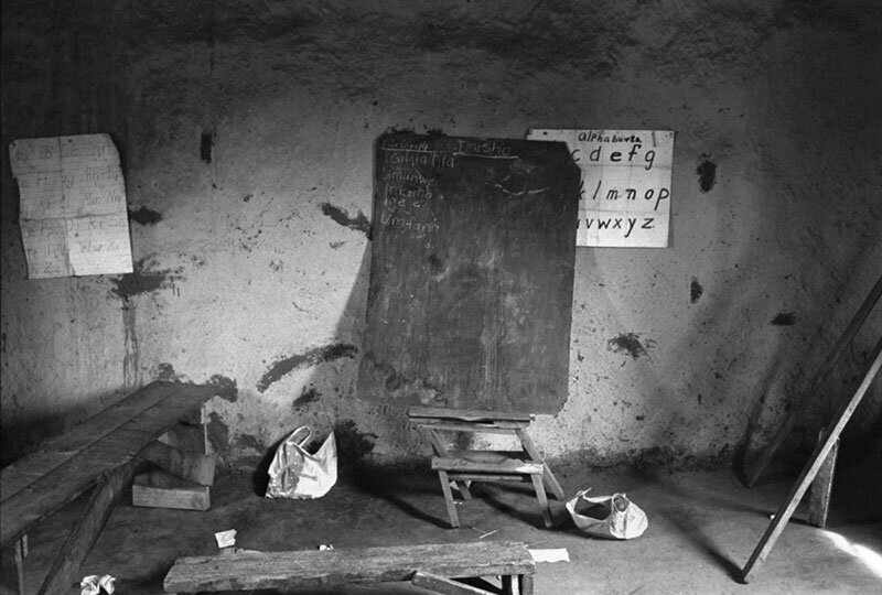 Classroom interior. Inanda, Kwa-Zulu /natal
