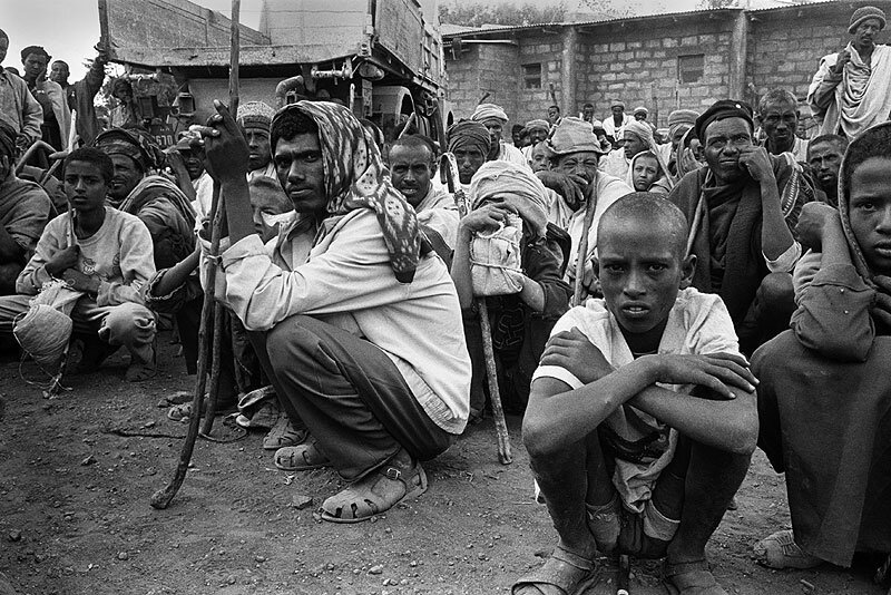 Food aid. Lalibela