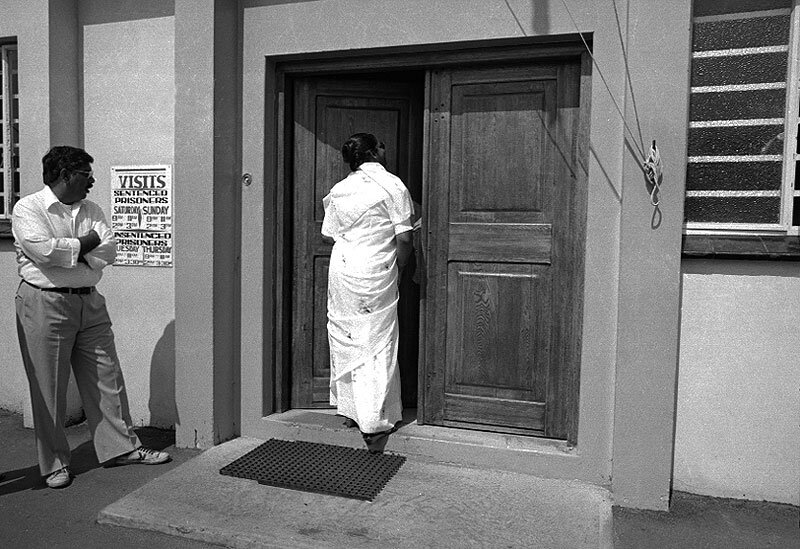 Mrs. Cooper enquiring about the release of her son, Sats Cooper, from prison. Durban