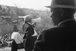 Mass meeting. Inanda, Kwa-Zulu Natal