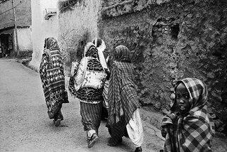 Farmers attending market. Harar
