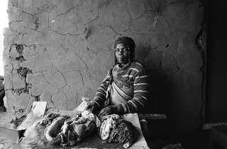 Sangoma, meat seller. Amouti